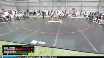 285 lbs Placement Matches (8 Team) - Dane Harper, Team Michigan Blue vs Sammy Fannin, Oklahoma Blue GR