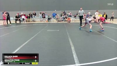 88 lbs Round 2 (10 Team) - Brighton Prine, Terps Xpress vs Malachi Barr, Riverheads