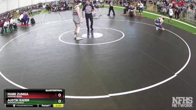 144 lbs Quarterfinal - Austin Rader, Damonte Ranch vs Mark Zuniga, Shadow Ridge