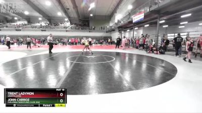 150 lbs Semifinal - Trent Ladymon, Unaffiliated vs John Carroz, Columbia Wrestling Club-AAA