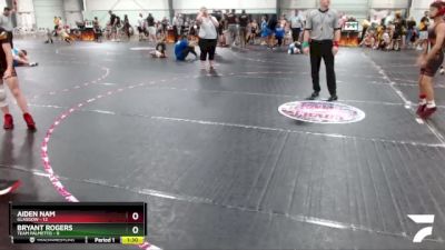 80 lbs Round 4 (6 Team) - Bryant Rogers, Team Palmetto vs Aiden Nam, Glasgow