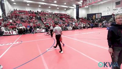 46 lbs Consi Of 8 #1 - Kendal Martinez, Maverick Elite Wrestling vs Brecken Parr, Blackwell Wrestling Club