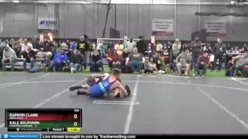 126 lbs Round 3 (8 Team) - Damion Clark, Iowa Gold vs Kale Baumann, Montana Maroon