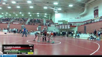 126 lbs Cons. Round 4 - W. Parker Flanigan, Connersville vs Joshua Latiolais, Charlestown Wrestling Club