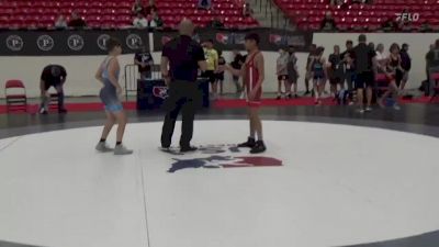 44 kg Cons 16 #2 - Max Maes, Taos Kids Wrestling Club vs Braiden Lotier, Lancaster Alliance Wrestling Club (LAW)