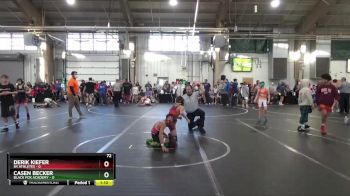 72 lbs Round 2 - Casen Becker, Black Fox Academy vs Derik Kiefer, 84 Athletes