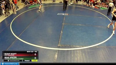 102 lbs Quarterfinal - Scout Scott, East Idaho Elite vs Bear Winter, Sanderson Wrestling Academy