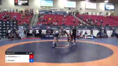 57 lbs Round Of 16 - Ngao Shoua Whitethorn, Victory School Of Wrestling vs Jerzie Estrada, ET Wrestling