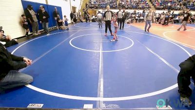 43 lbs Consi Of 8 #1 - Bentley Drake, Unaffiliated vs Jackson Warden, Jay Wrestling Club