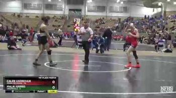 132 lbs Champ - Malik Harris, Greeneville vs Caleb Uhorchuk, Signal Mountain