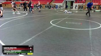 110 lbs Finals (2 Team) - Covyn Shelton, Donahue WA vs Mikhail Montgomery, Highland Hornets