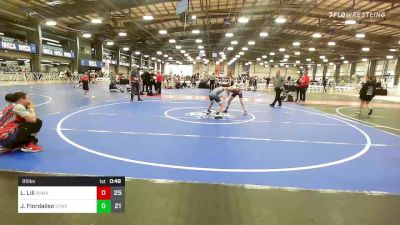 95 lbs Rr Rnd 3 - Landon Lill, Roman Legion vs Jake Fiordaliso, Shore Thing Sharks