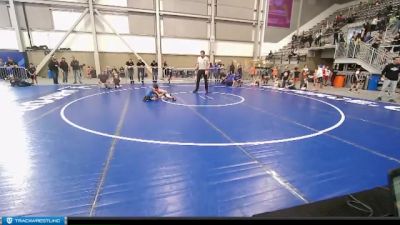 43 lbs Semifinal - Nathan Jennings, Buzzsaw WC vs Landon Cox, Warden Elite Wrestling