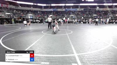 98.3 lbs Semifinal - Grace Loutzenhiser, Pioneer Grappling Academy vs Campbell Pollock, Darkhorse WC