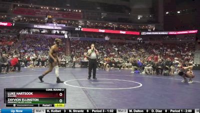 2A-170 lbs Cons. Round 2 - Zayvion Ellington, Sergeant Bluff-Luton vs Luke Hartsook, Ballard