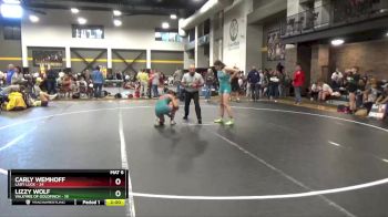 142 lbs Round 5 (6 Team) - Lizzy Wolf, Valkyrie Of Goldfinch vs Carly Wemhoff, Lady Luck