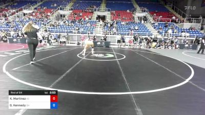 180 lbs Rnd Of 64 - Karla Martinez, Kansas vs Gabriella Kennedy, Ohio