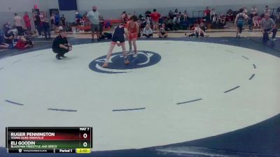 119-125 lbs Semifinal - Ruger Pennington, Young Guns Nashville vs Eli Goodin, Blackman Freestyle And Greco