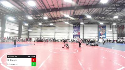 126 lbs Round Of 64 - Hagen Sharp, GA vs Logan Letner, OH