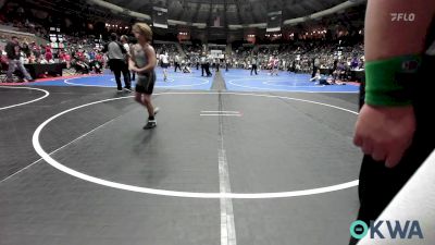 110 lbs Consi Of 8 #2 - Makylan Stanley, Blaine County Grapplers vs Jarius Johnson, Pitbull Wrestling Academy