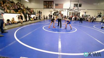 76 lbs Semifinal - Aiden Green, Dark Cloud Wrestling Club vs Adalee Burkhart, Coweta Tiger Wrestling