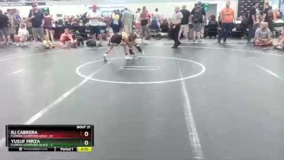 64 lbs Round 6 (8 Team) - RJ Cabrera, Florida Scorpions Gold vs Yusuf Mirza, Florida Scorpions Black