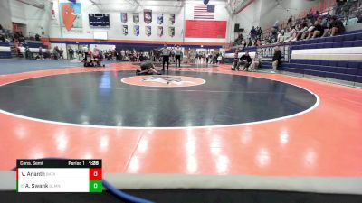 145 lbs Cons. Semi - Alicia Swank, Bloomington (H.S.) vs Vikhashini Ananth, Batavia