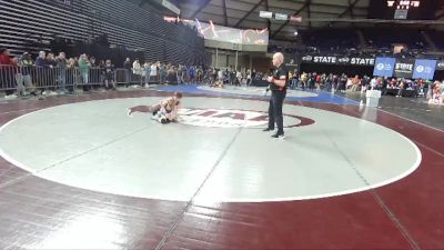 83 lbs Semifinal - Layne Swift, Thunder Mountain Wrestling Club vs Grayson Hanson, Mat Demon Wrestling Club