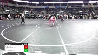 162.4 lbs 7th Place - Naomi Santiago, Henderson County Colonels vs Gabby Landon, Bryan Youth Wrestling Club