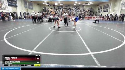 160 lbs Cons. Round 1 - Caleb Newton, San Marino vs Andy Perez, Cypress