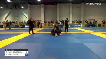 BRUNO FILIPE SANTOS LIMA vs FELLIPE UBAIZ TROVO 2021 American National IBJJF Jiu-Jitsu Championship