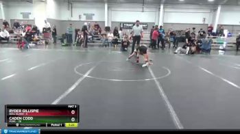72 lbs Round 3 (4 Team) - Ryder Gillispie, Bull Island vs Caden Codd, MJWL