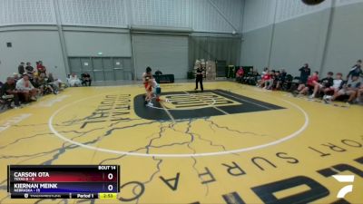 113 lbs Placement Matches (8 Team) - Carson Ota, Texas B vs Kiernan Meink, Nebraska