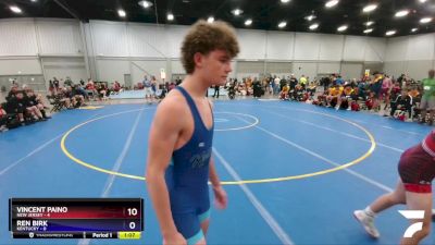 126 lbs 2nd Wrestleback (16 Team) - Mikey Bautista, New Jersey vs Anthony Condi, Kentucky