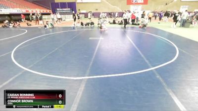 155-155 lbs Round 2 - Caidan Ronning, Lil Reaper Wrestling Club vs Connor Brown, Iowa