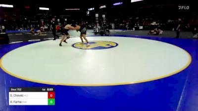 220 lbs Consi Of 32 #2 - Gabriel Chavez, Hillcrest (SS) vs Amir Farha, Poway (SD)