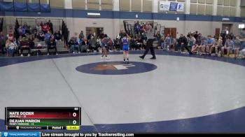 63 lbs Round 3 (4 Team) - DeJuan Marion, Perry Meridian vs Nate Dozier, Roncalli