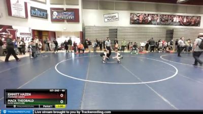 55 lbs Cons. Round 2 - Ethan Petermann, Roy Wrestling Club vs Rocky Swainston, Unattached