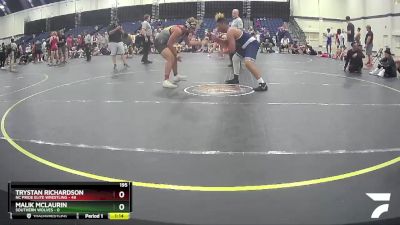 195 lbs Round 1 (4 Team) - Trystan Richardson, NC Pride Elite Wrestling vs Malik Mclaurin, Southern Wolves