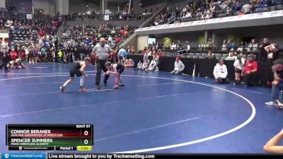 90 lbs Round 3 - Spencer Summers, Moen Wrestling Academy vs Connor Beranek, Ashland-Greenwood Jr Wrestling