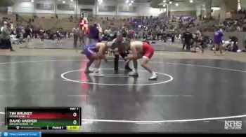 195 lbs Placement (4 Team) - Tim Brunet, Father Ryan vs David Harper, Baylor School