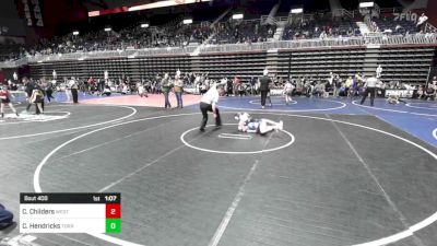 109 lbs Quarterfinal - Coy Childers, Western Nebraska Elite vs Catherine Hendricks, Torrington WC