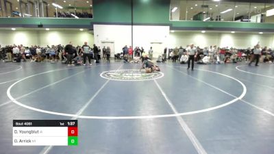 126 lbs Round Of 128 - Dawson Youngblut, IA vs Dillon Arrick, NY