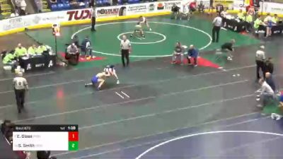 124 lbs Round Of 16 - Easton Glass, Fort LeBoeuf vs Stephen Smith, Springford