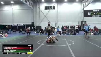 56 lbs Finals (2 Team) - Michael Nicosia, Mat Assassins vs Jaisen Sharma, Warhawks Black