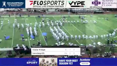 Replay: Vandegrift vs Vista Ridge - 2021 Vista Ridge vs Vandegrift (Home Audio) | Oct 1 @ 7 PM