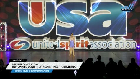 Innovate Dance Studio - Innovate Youth Lyrical - Keep Climbing [2024 Youth - Contemporary/Lyrical Day 2] 2024 USA All Star Super Nationals