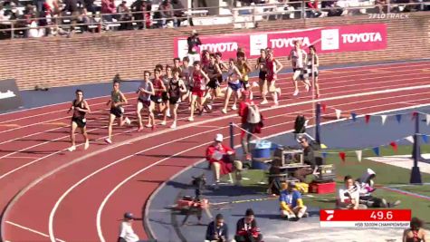 High School Boys' 3k Championship