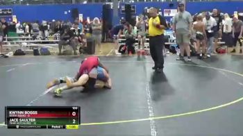 100 lbs Round 1 (6 Team) - Jace Saulter, Team Gotcha Red vs Kwynn Boggs, Death Squad