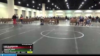 220 lbs Finals (2 Team) - Liam Glassmeyer, Longhorn WC vs Timothy Gray, Citrus WC